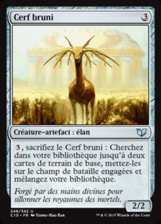 image Cerf bruni