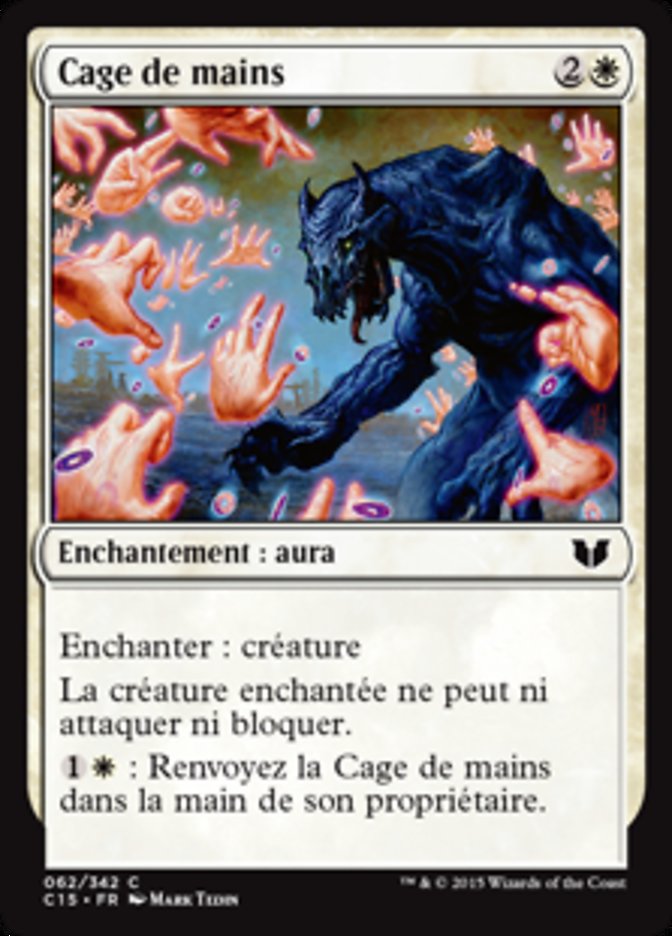 image Cage de mains