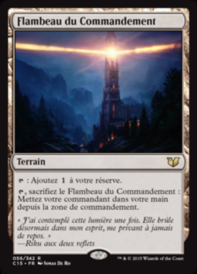 image Flambeau du Commandement