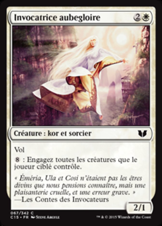 image Invocatrice aubegloire