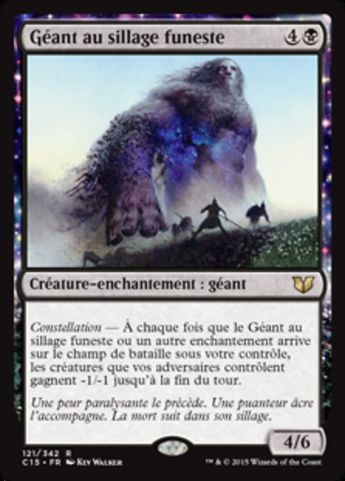 image Géant au sillage funeste