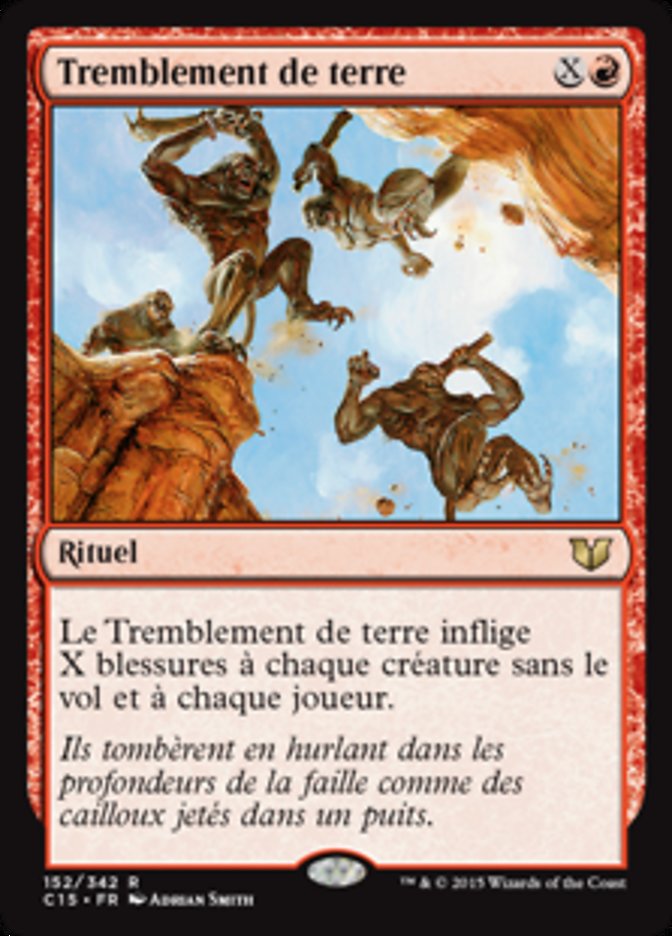 image Tremblement de terre