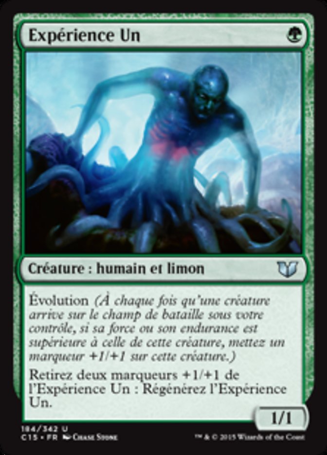 image Expérience Un