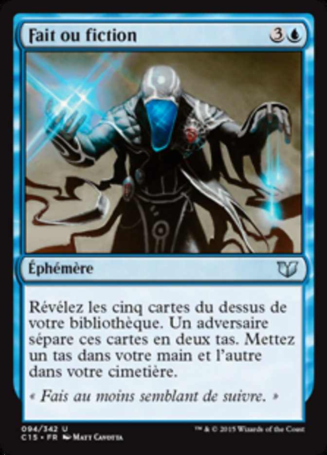image Fait ou fiction