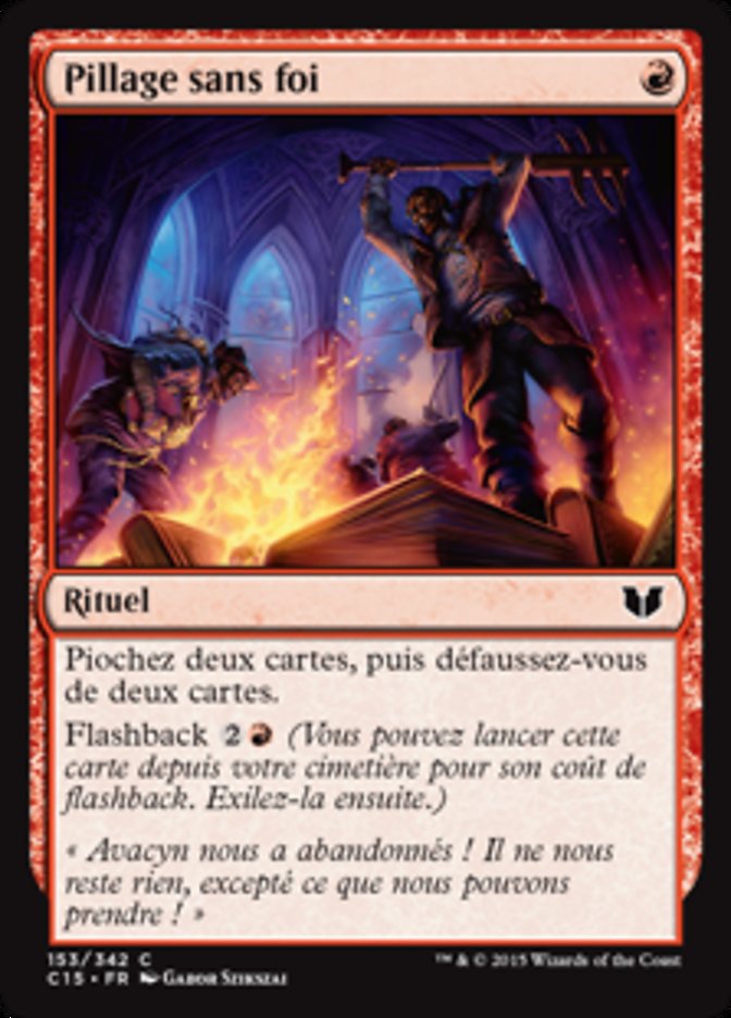 image Pillage sans foi