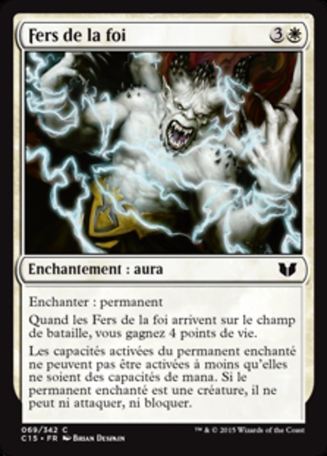 image Fers de la foi