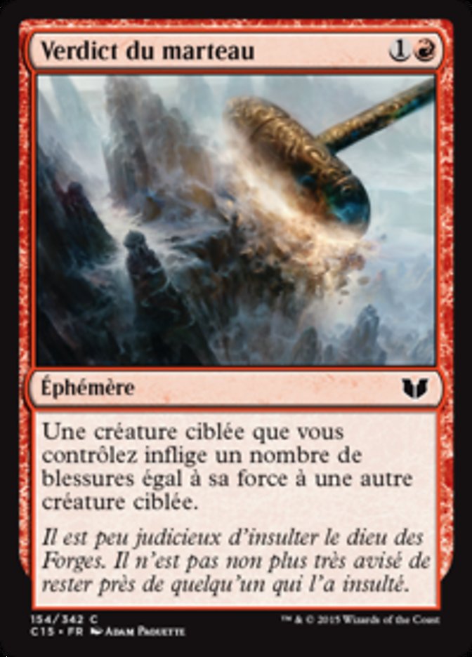 image Verdict du marteau