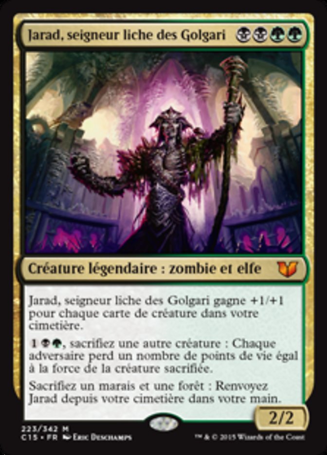 image Jarad, seigneur liche des Golgari