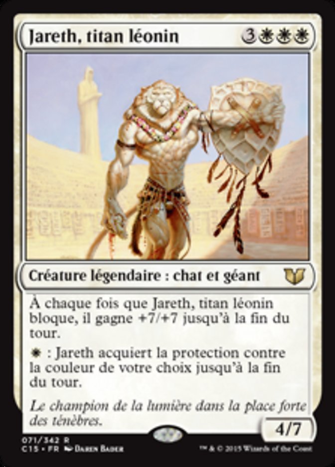 image Jareth, titan léonin