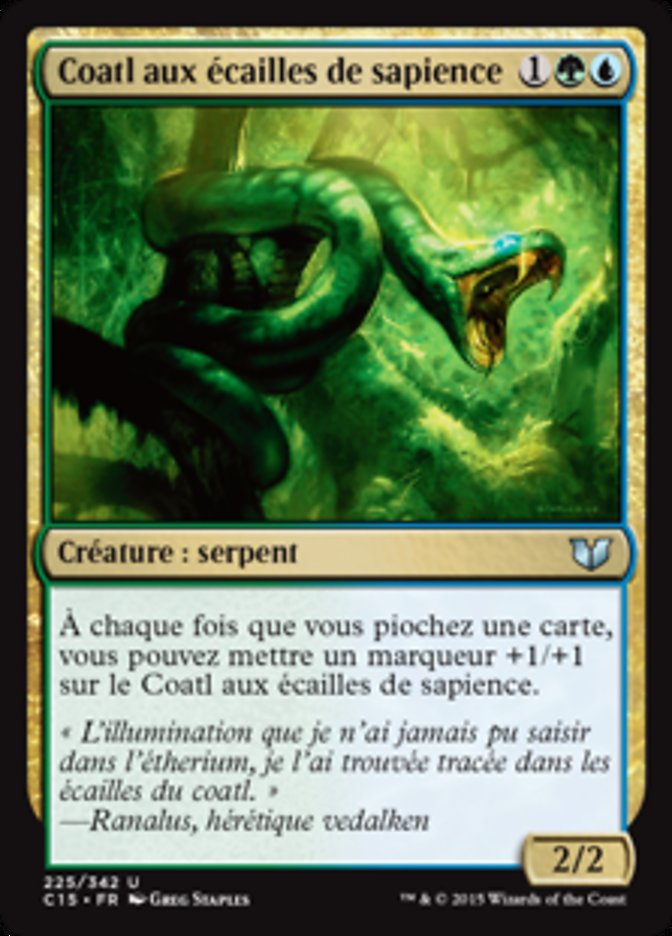 image Coatl aux écailles de sapience