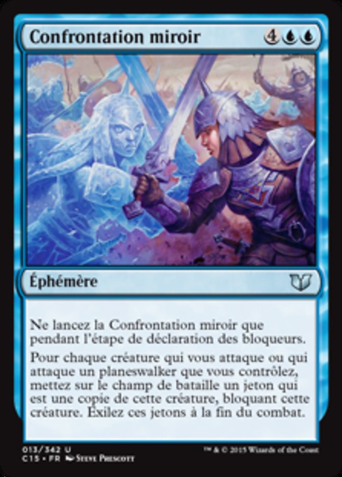image Confrontation miroir