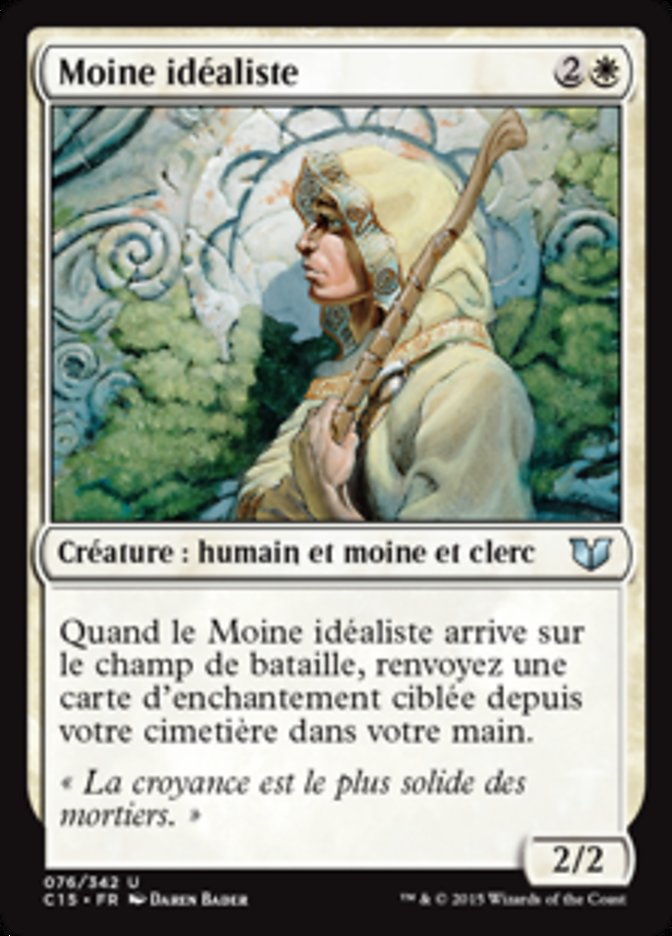 image Moine idéaliste