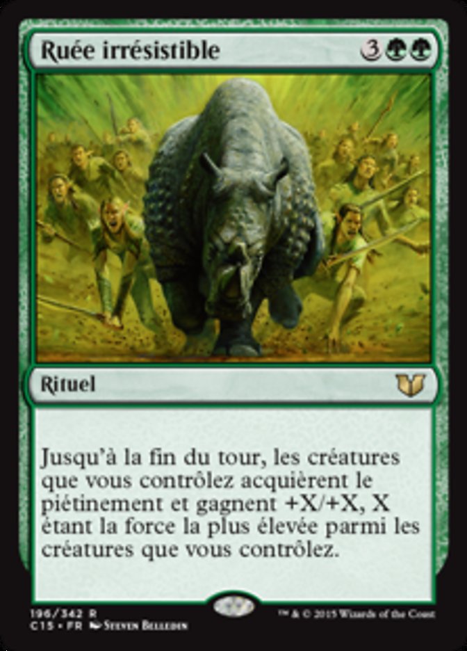 image Ruée irrésistible