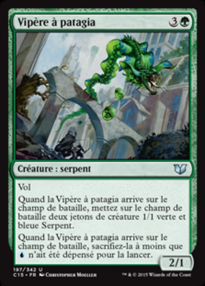 image Vipère à patagia