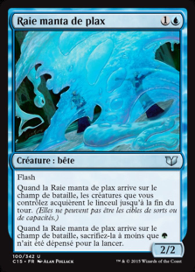 image Raie manta de plax