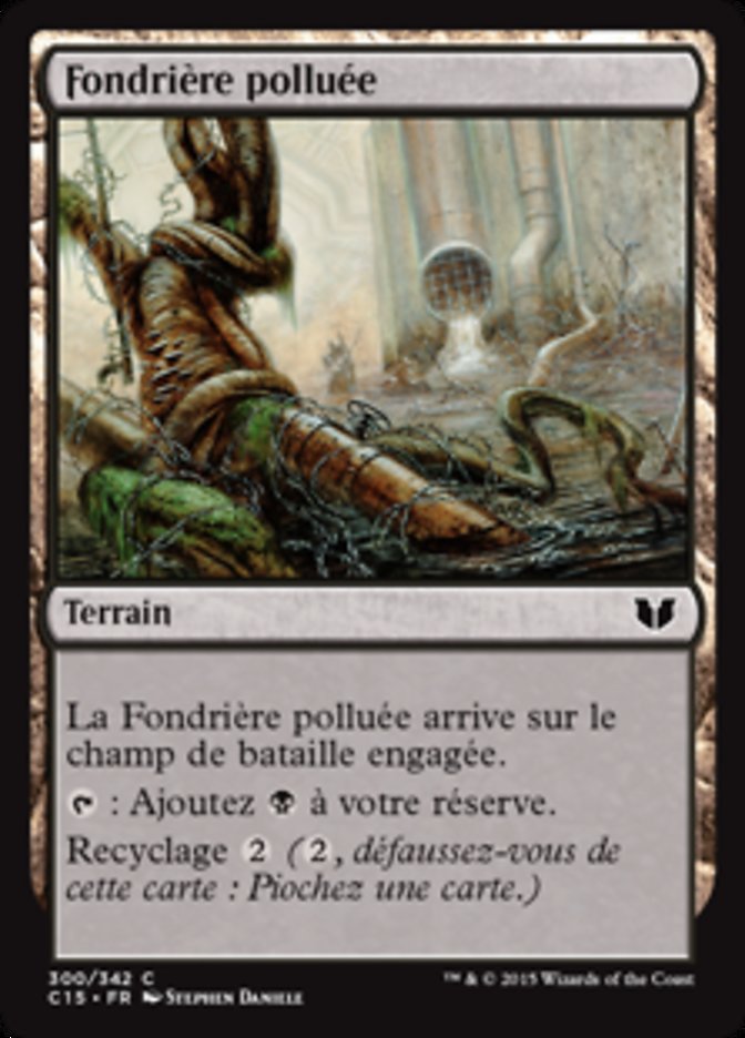 image Fondrière polluée
