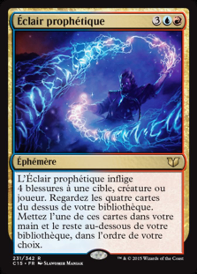 image Éclair prophétique