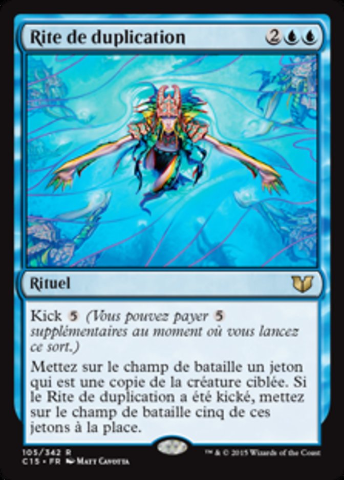 image Rite de duplication