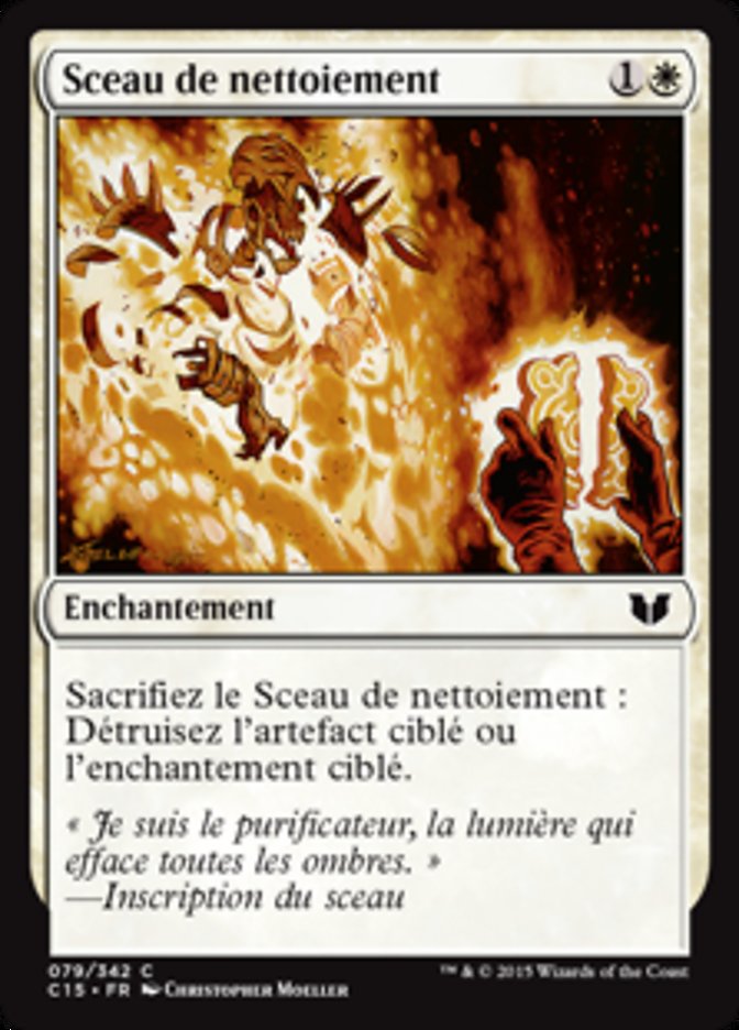 image Sceau de nettoiement