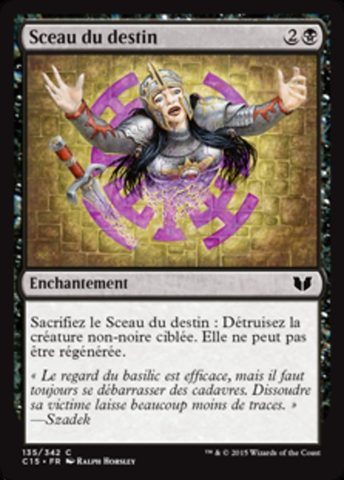 image Sceau du destin