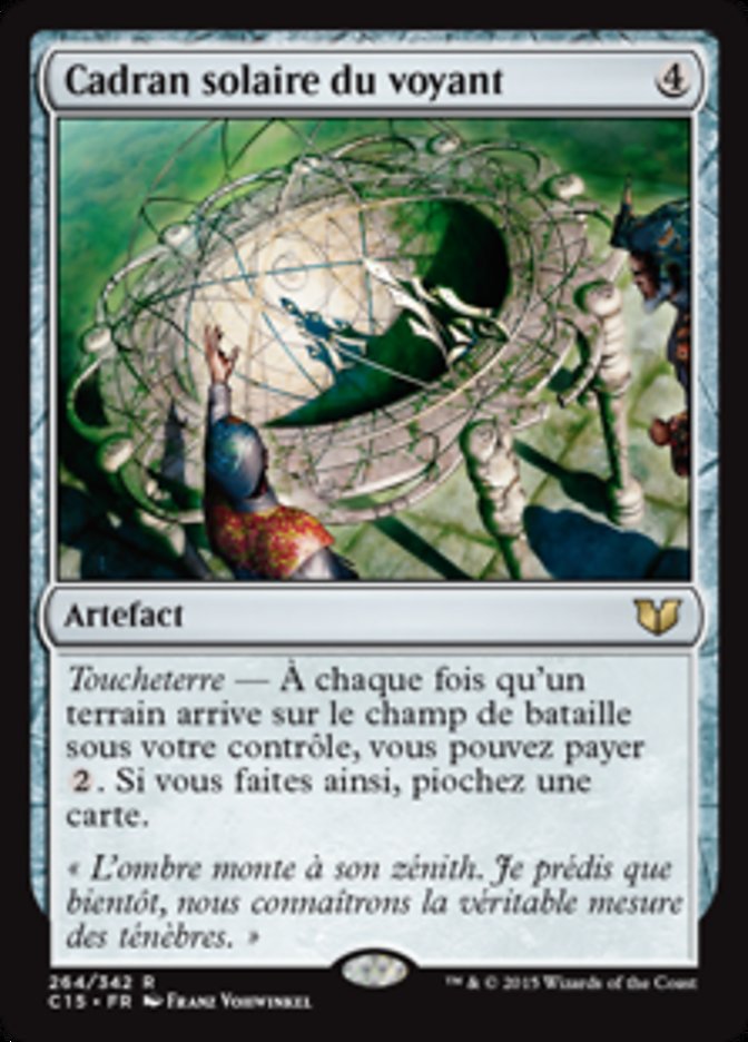 image Cadran solaire du voyant