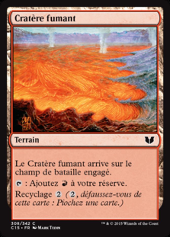 image Cratère fumant