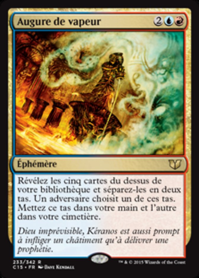image Augure de vapeur