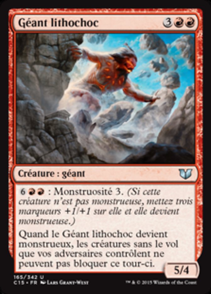 image Géant lithochoc