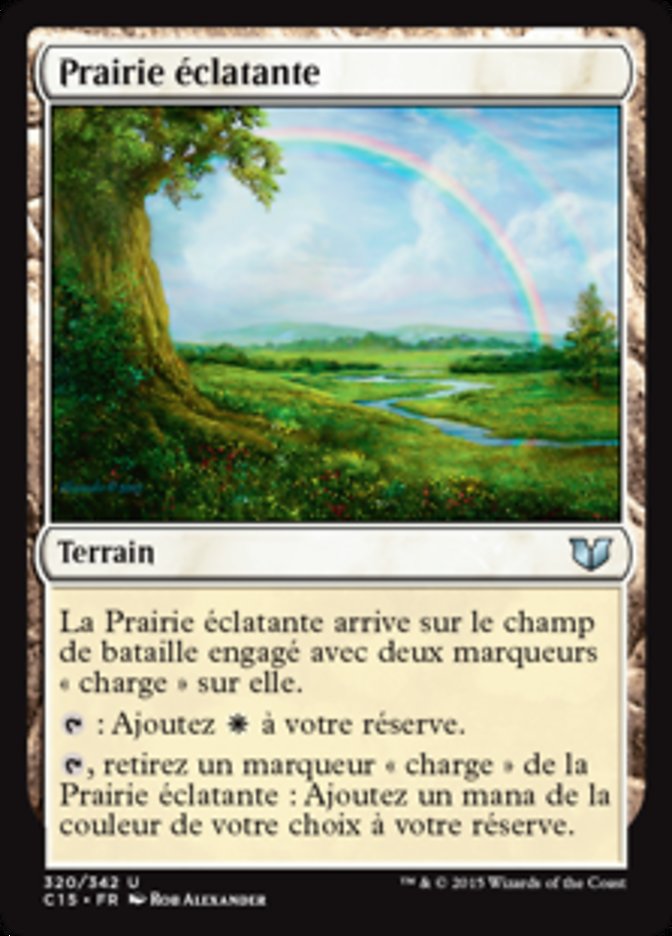 image Prairie éclatante