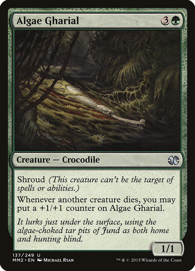 image Algae Gharial