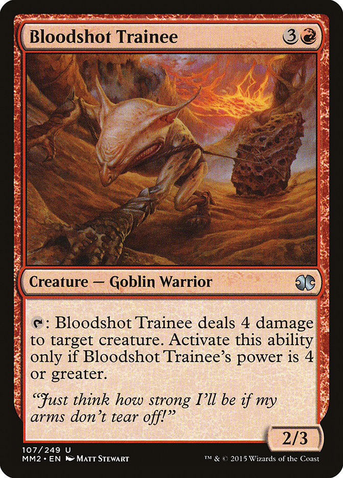 image Bloodshot Trainee