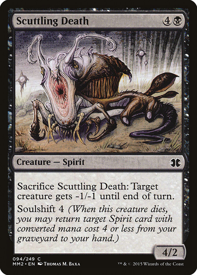 image Scuttling Death