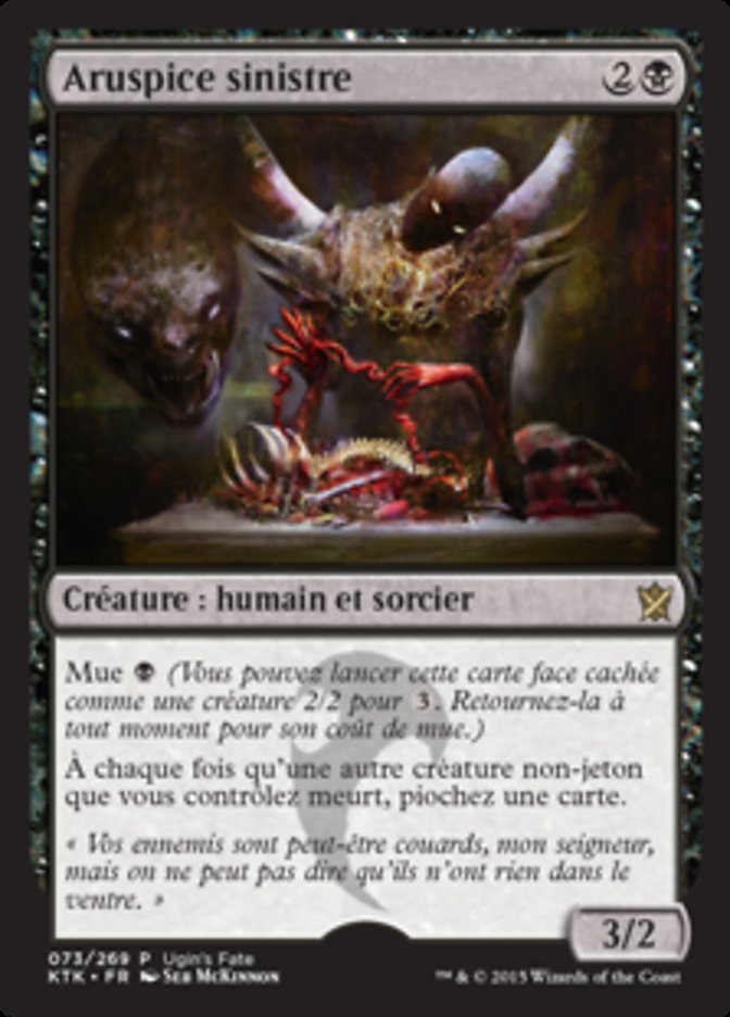 image Aruspice sinistre
