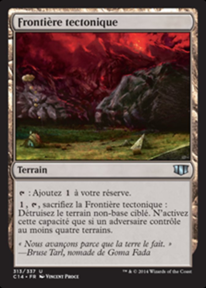 image Frontière tectonique