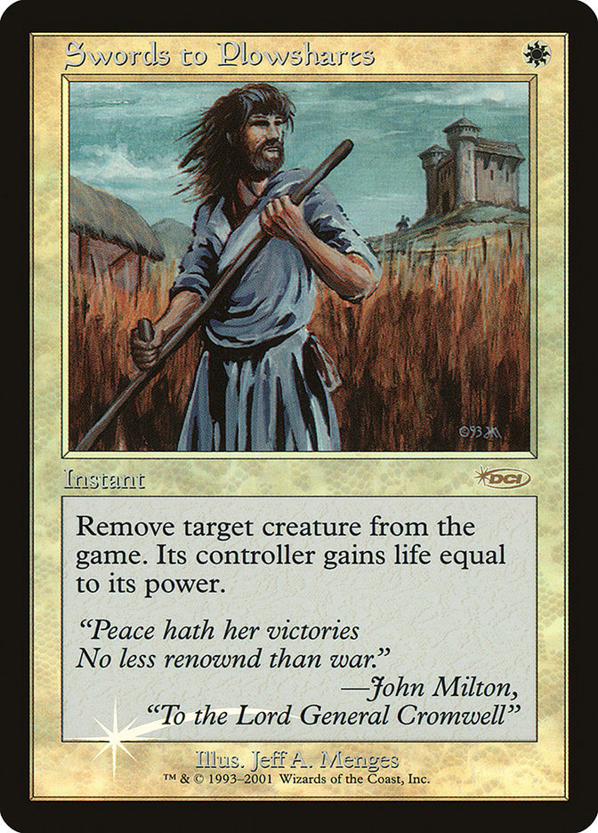 image Swords to Plowshares