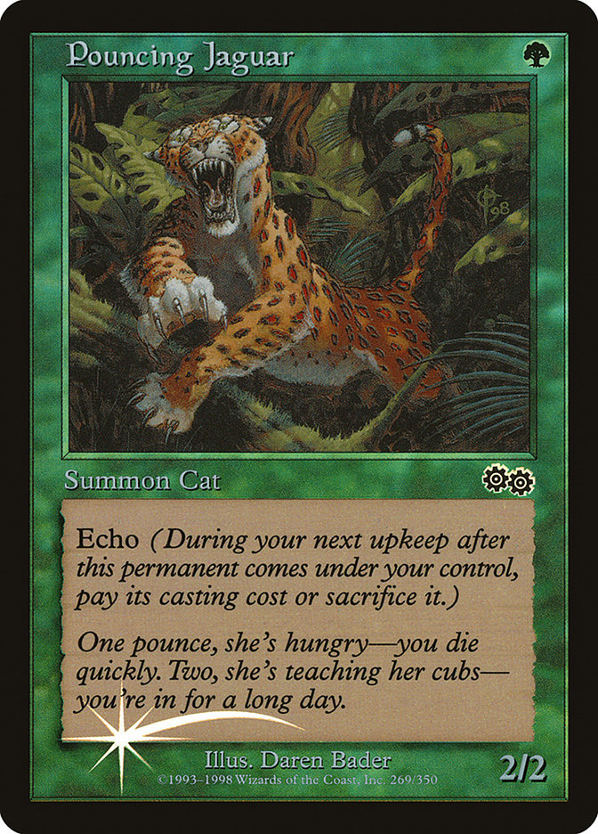 image Pouncing Jaguar