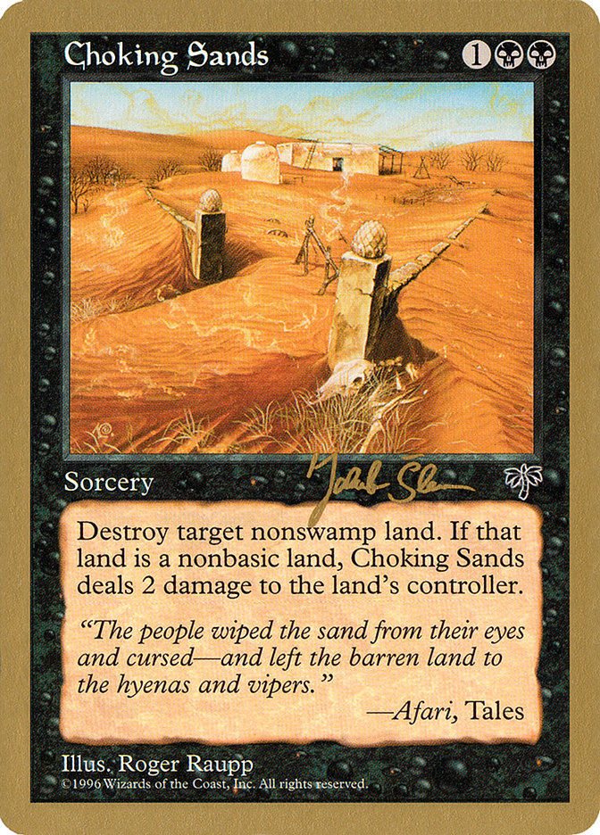 image Choking Sands