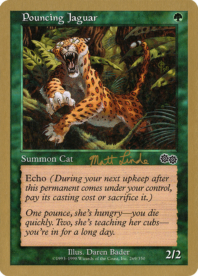image Pouncing Jaguar