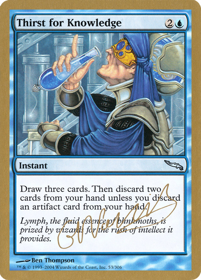 image Thirst for Knowledge