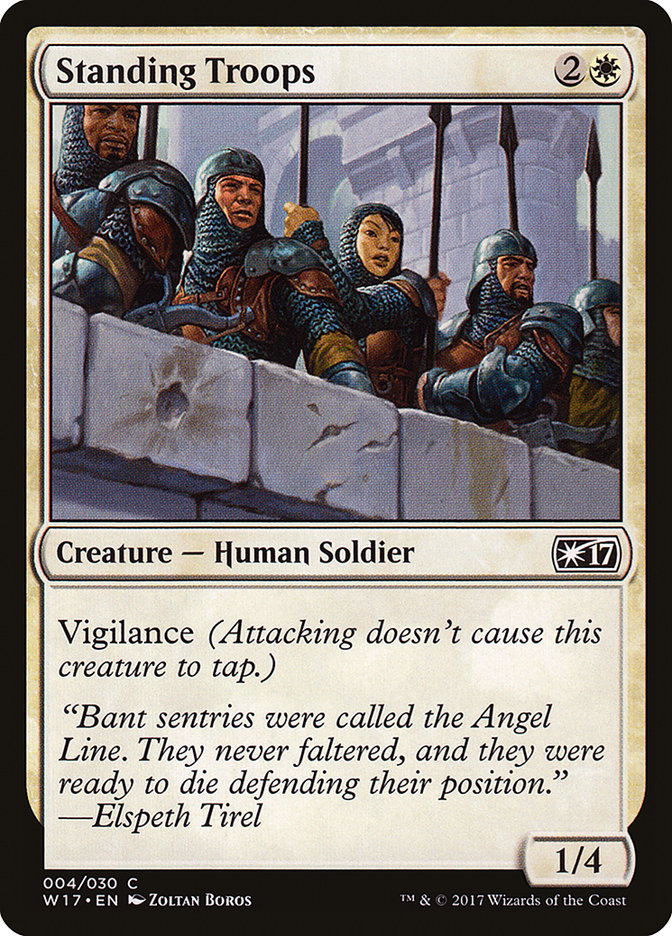 image Standing Troops