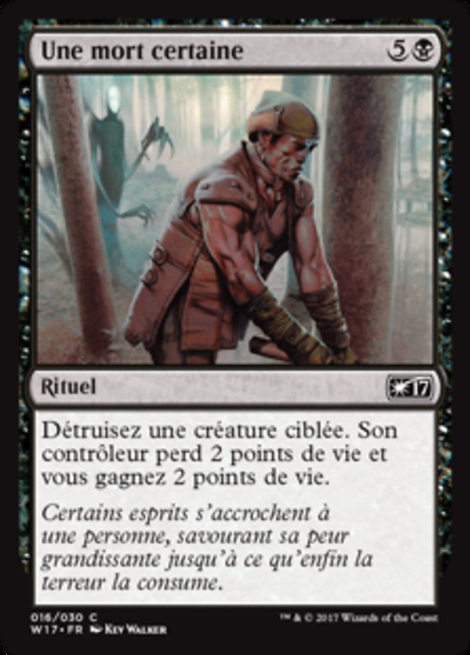 image Une mort certaine