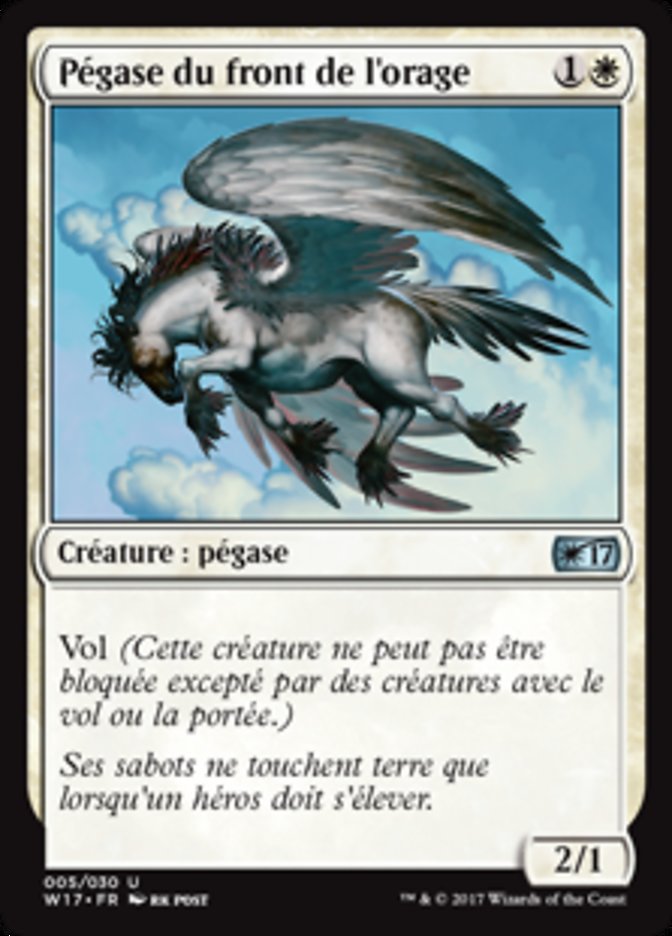 image Pégase du front de l'orage