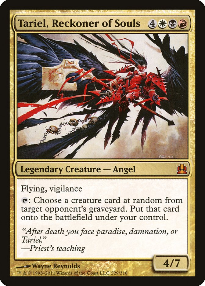 image Tariel, Reckoner of Souls