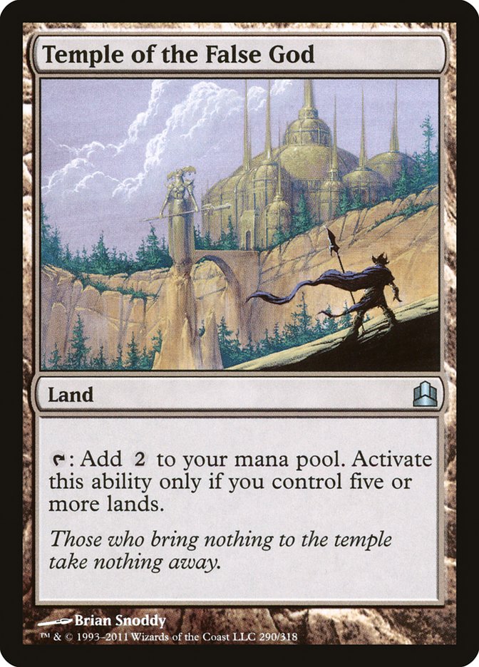 image Temple of the False God