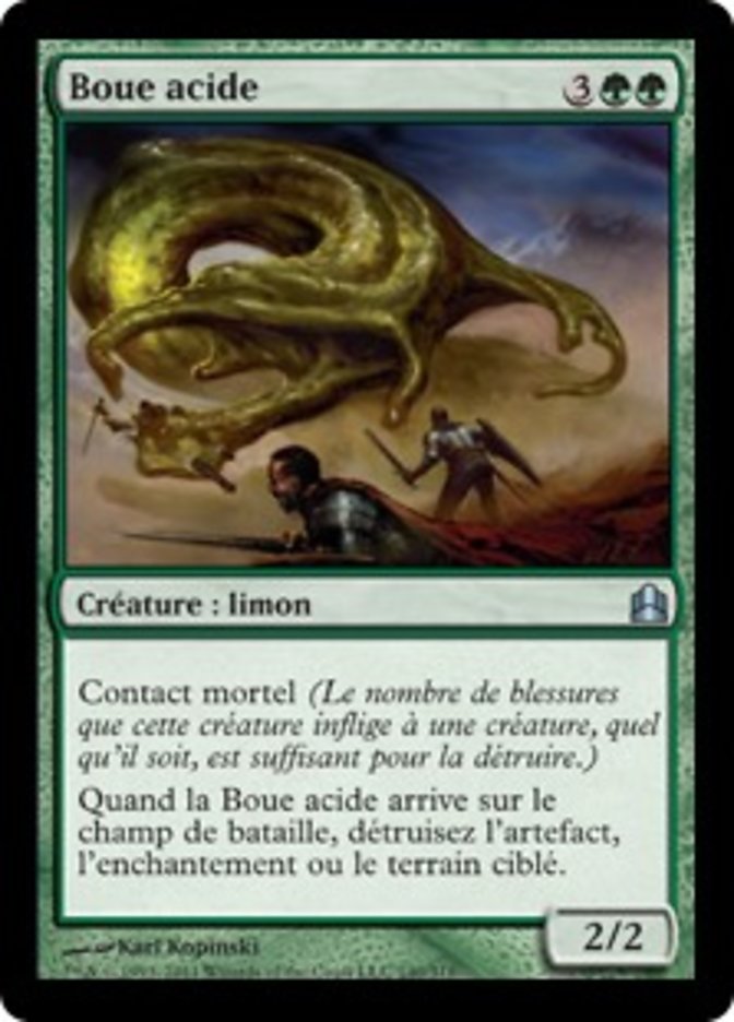 image Boue acide