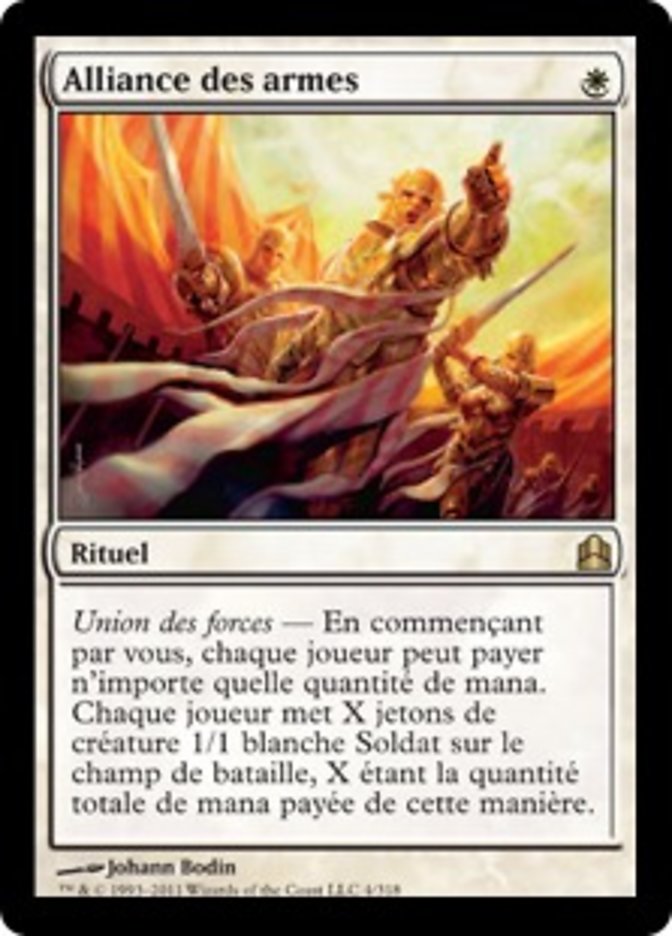 image Alliance des armes