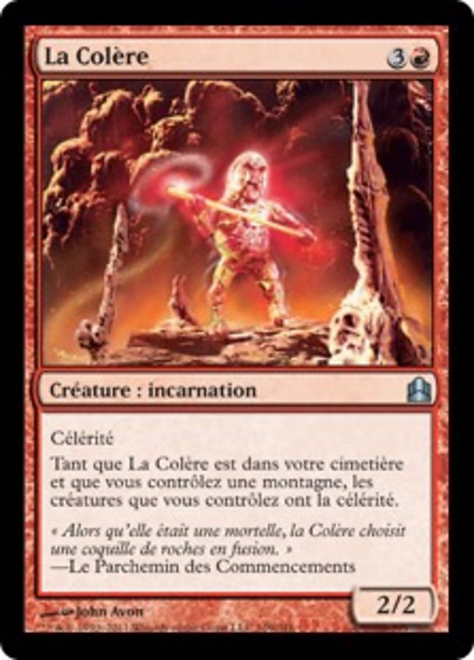 image La Colère