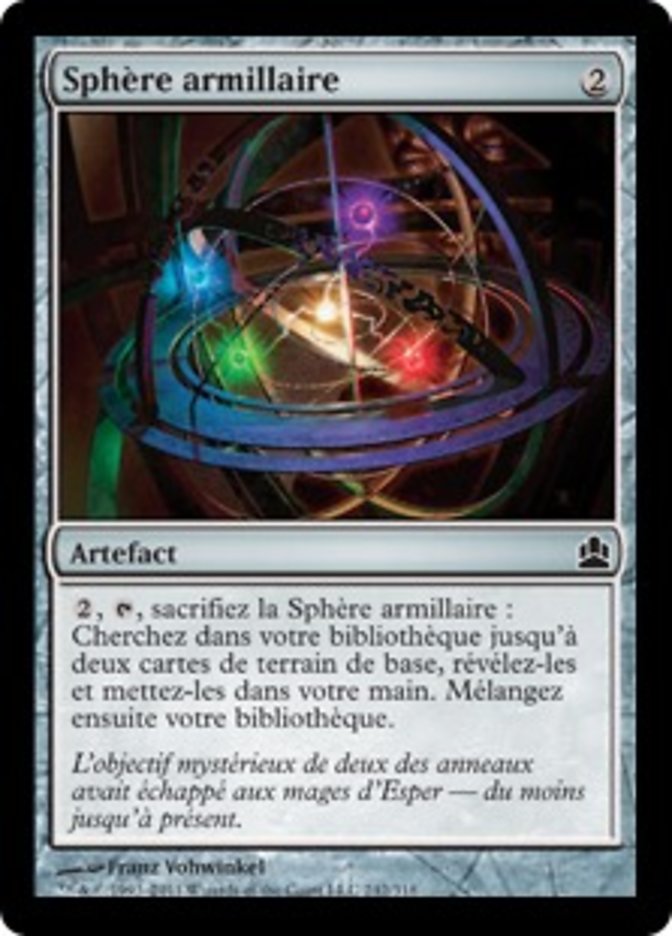 image Sphère armillaire