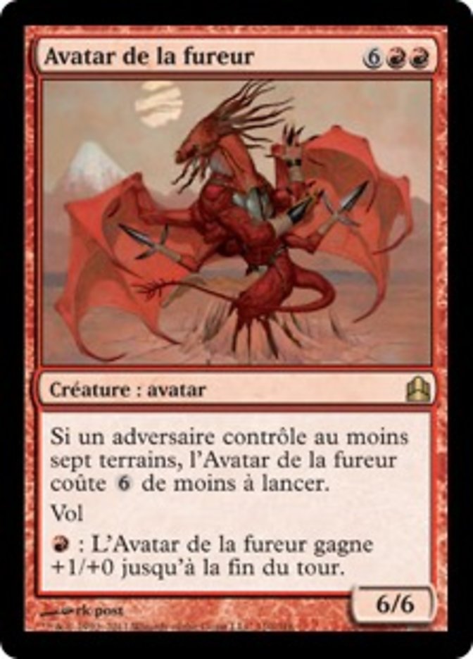 image Avatar de la fureur