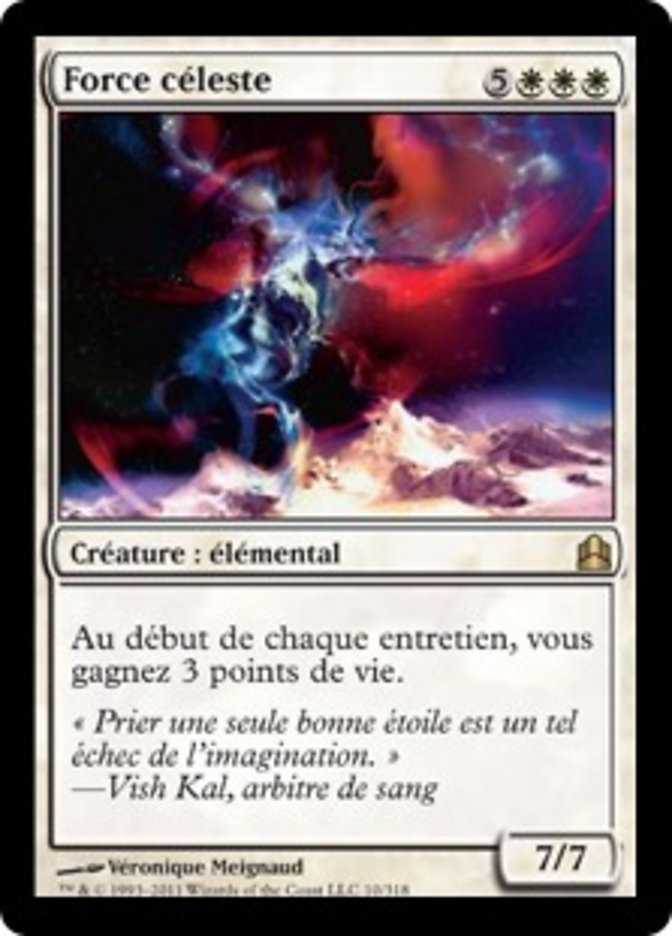 image Force céleste